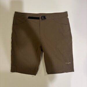 Tatoo Men’s Technical Shorts – Brown, Size XL